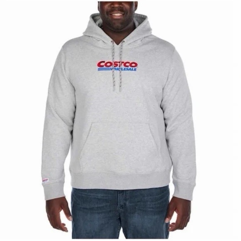 Costco Gray Hoodie Men’s small/Woman’s M / great condition